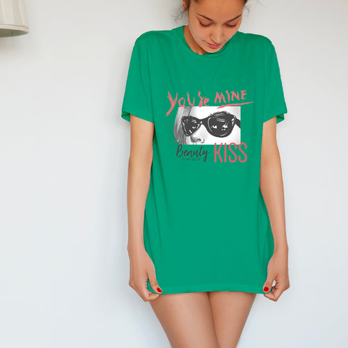 "YOU ARE MINE", Boyfriend Women T-shirt - FHMax.com