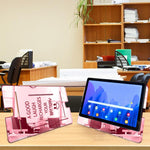 A Good Laugh, Reflective Acrylic Tablet stand - FHMax.com