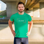 Alone, Men's Half Sleeve Tshirt - FHMax.com