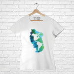 American Map, Women Half Sleeve T-shirt - FHMax.com