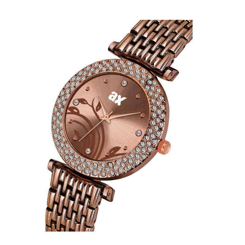 Analog Rose Gold Dial Women Watch - FHMax.com