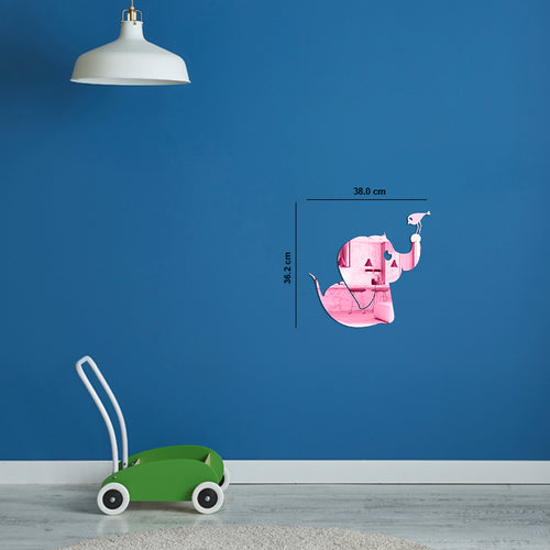 Baby Elephant , Acrylic Mirror wall art - FHMax.com