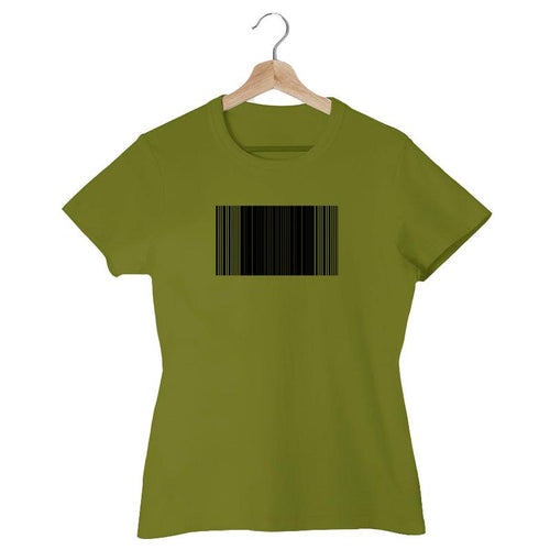 Barcode, Women Half Sleeve Tshirt - FHMax.com