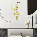 Be Awesome, Acrylic Mirror wall art - FHMax.com