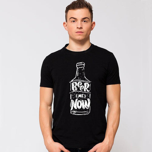 Beer me Now, Men's Half Sleeve Tshirt - FHMax.com