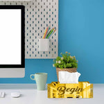 Begin, One Acrylic Mirror tissue box with 100 X 2 Ply tissues (2+ MM) - FHMax.com