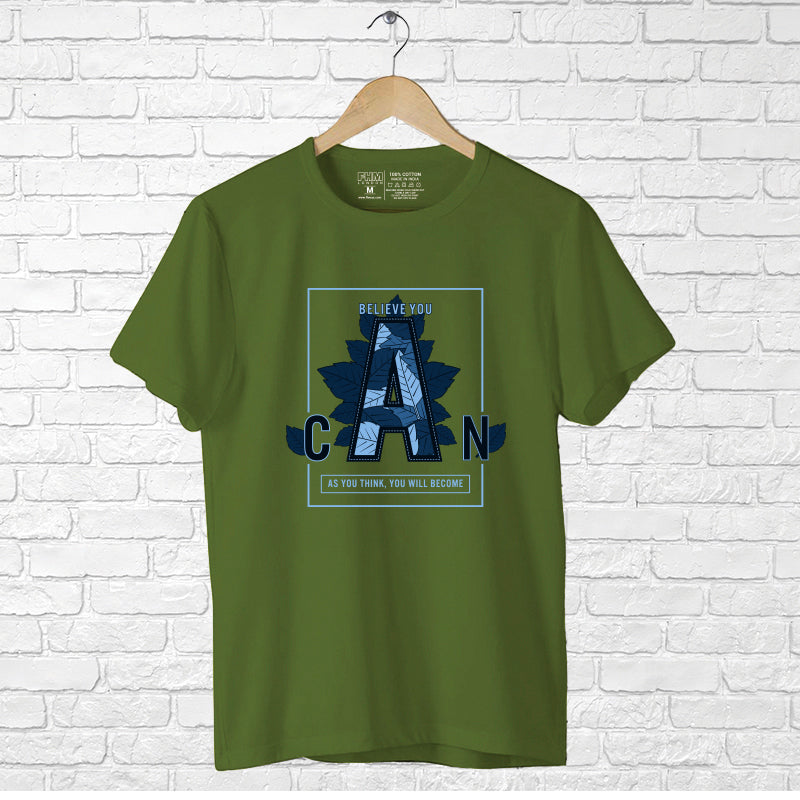 Believe You Can, Men's Half Sleeve T-shirt - FHMax.com