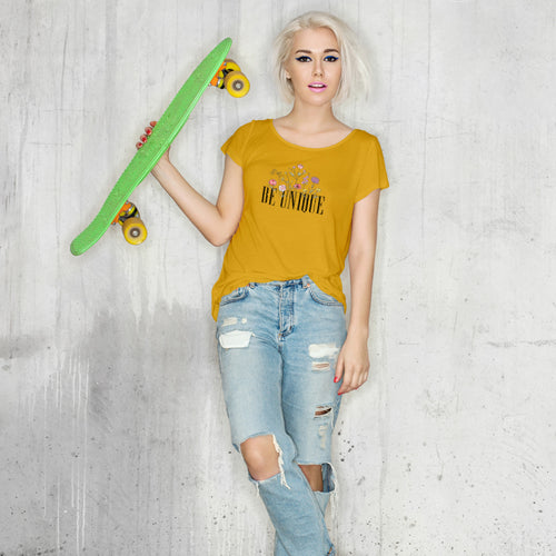 Be Unique, Women Half Sleeve Tshirt - FHMax.com