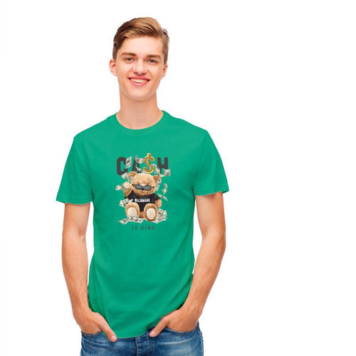 Billionaire Teddy, Men's Half Sleeve T-shirt - FHMax.com