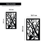 Birds on Tree Stem, Acrylic Mirror wall art - FHMax.com