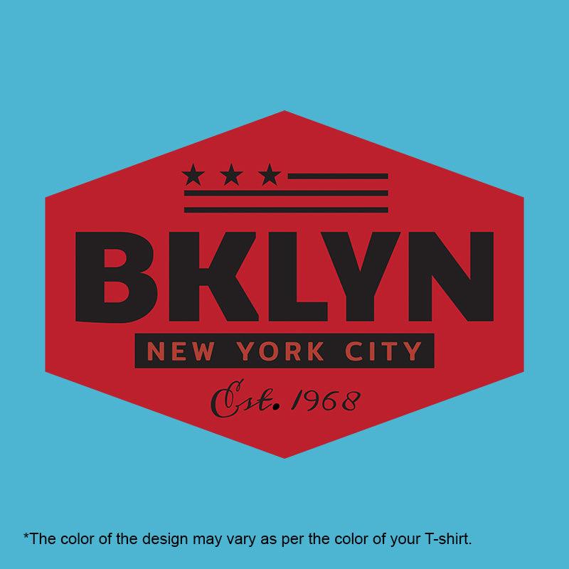 BKLYN, Men's Half Sleeve Tshirt - FHMax.com