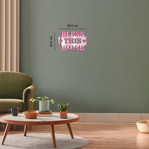 Bless This Home, Acrylic Mirror wall art - FHMax.com