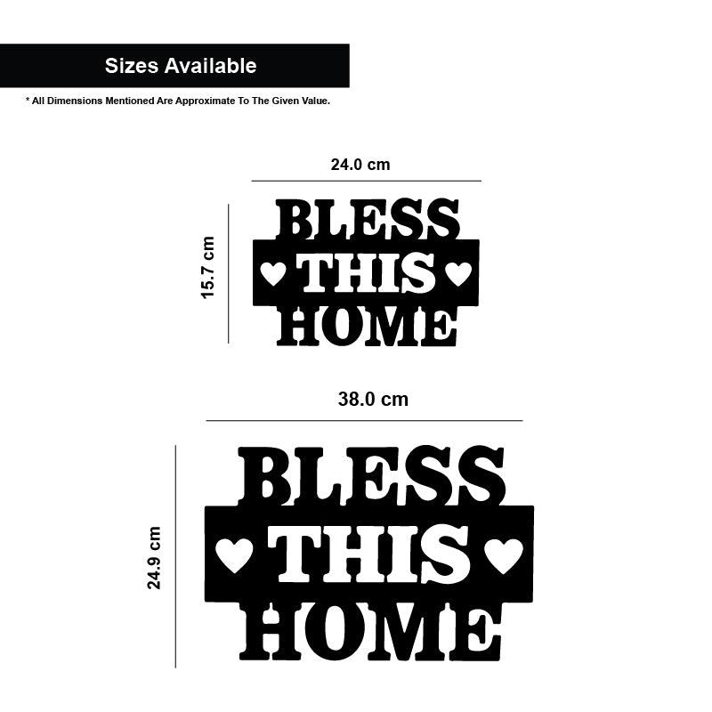 Bless This Home, Acrylic Mirror wall art - FHMax.com