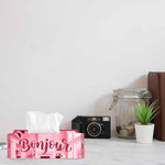 Bonjour, One Acrylic Mirror tissue box with 100 X 2 Ply tissues (2+ MM) - FHMax.com