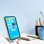 Bring back to life, Reflective Acrylic Mobile Phone stand - FHMax.com