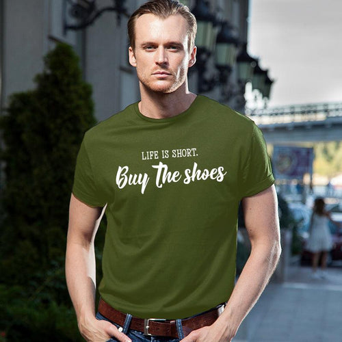 Buy The Shoes, Men's Half Sleeve Tshirt - FHMax.com