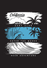 California, Men's Half Sleeve Tshirt - FHMax.com