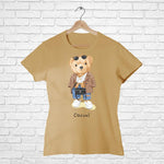 Causal Teddy, Women Half Sleeve Tshirt - FHMax.com