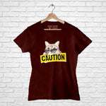 Caution, Women Half Sleeve T-shirt - FHMax.com