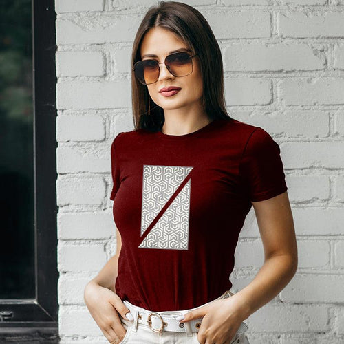 Chic Design, Women Half Sleeve Tshirt - FHMax.com