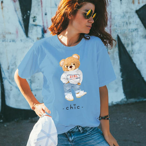 Chic Teddy, Women Half Sleeve Tshirt - FHMax.com