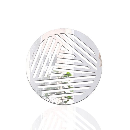 Circle shaped,  Acrylic Mirror Coaster  (2+ MM) - FHMax.com