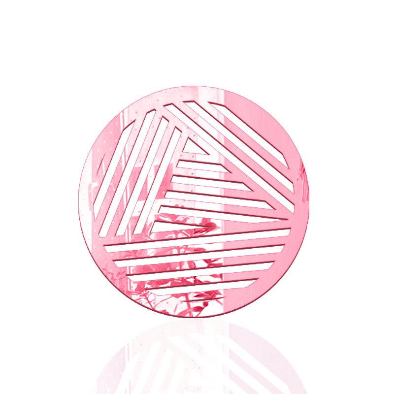 Circle shaped,  Acrylic Mirror Coaster  (2+ MM) - FHMax.com