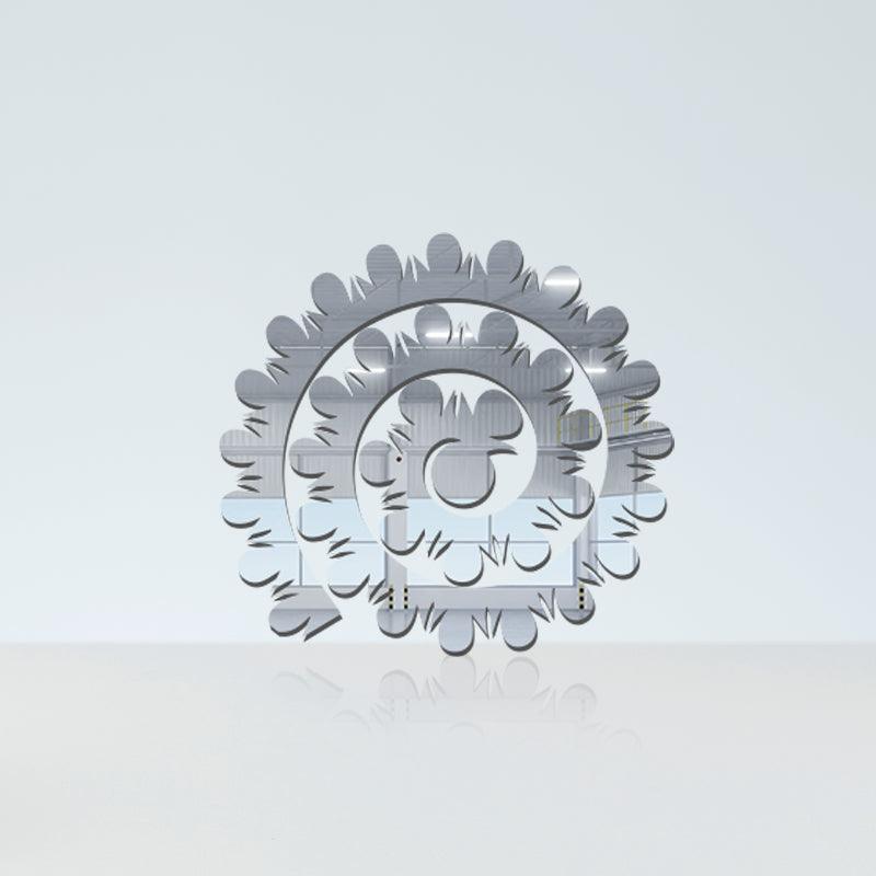 Circular Design, Acrylic Mirror Coaster  (2+ MM) - FHMax.com