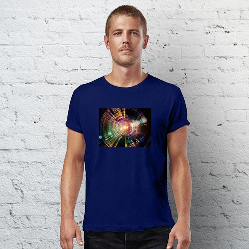 Contemporary design, Men's Half Sleeve Tshirt - FHMax.com