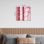 Cracked Square,  Acrylic Mirror wall art - FHMax.com