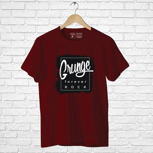 Crunge Forever Rock, Men's Half Sleeve Tshirt - FHMax.com