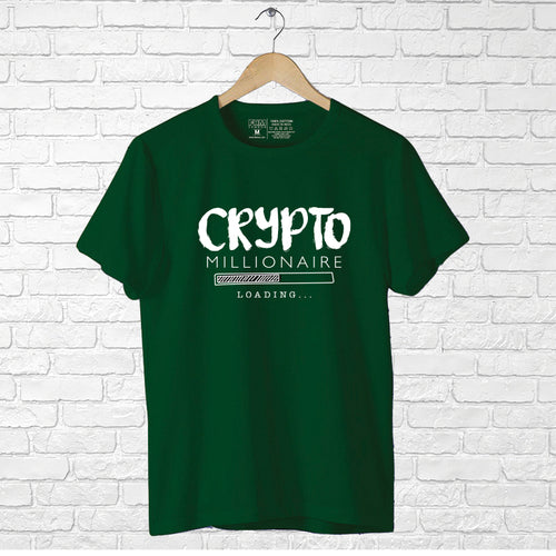 Crypto, Men's Half Sleeve Tshirt - FHMax.com