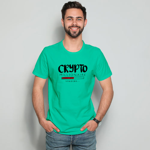 Crypto, Men's Half Sleeve Tshirt - FHMax.com