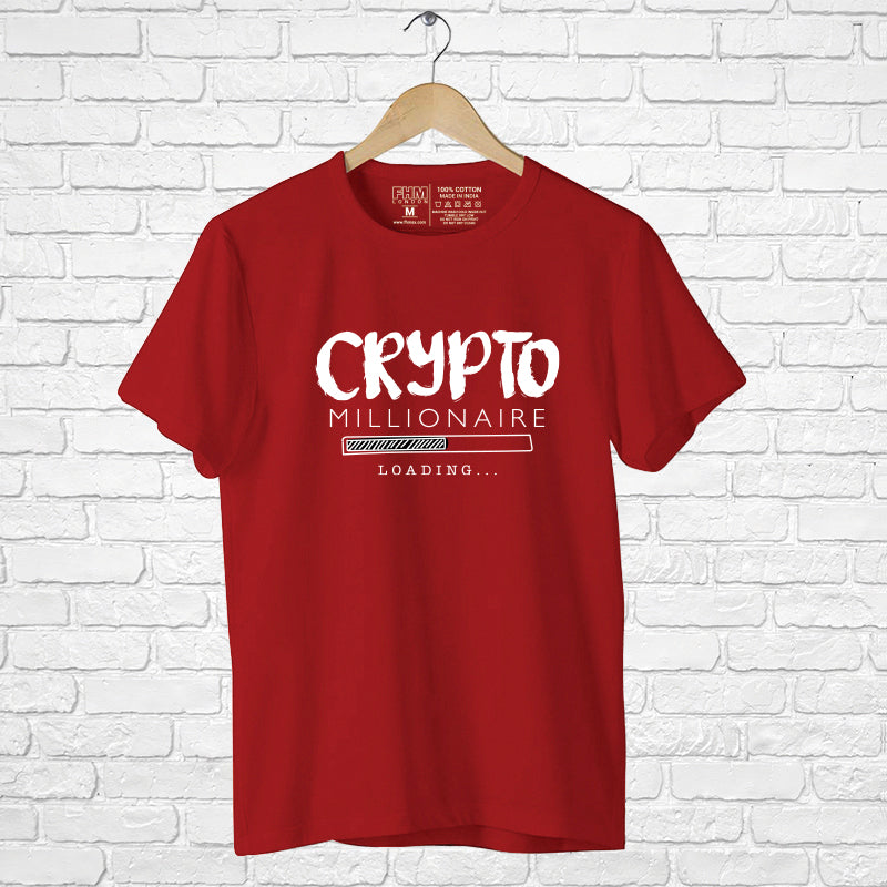 Crypto, Men's Half Sleeve Tshirt - FHMax.com