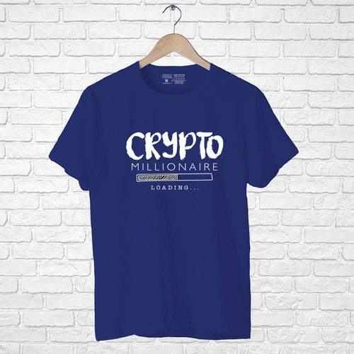 Crypto, Men's Half Sleeve Tshirt - FHMax.com