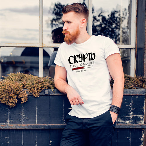 Crypto, Men's Half Sleeve Tshirt - FHMax.com