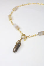 Crystal and beads Chain Pendant - FHMax.com