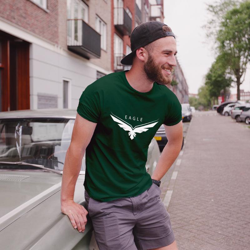 Eagle, Men's Half Sleeve Tshirt - FHMax.com