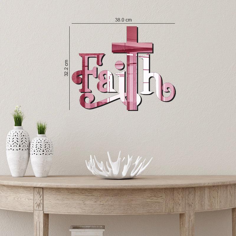 Faith,  Acrylic Mirror wall art - FHMax.com