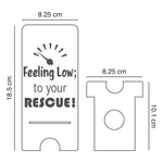 Feeling Low; to your Rescue!, Reflective Acrylic Mobile Phone stand - FHMax.com