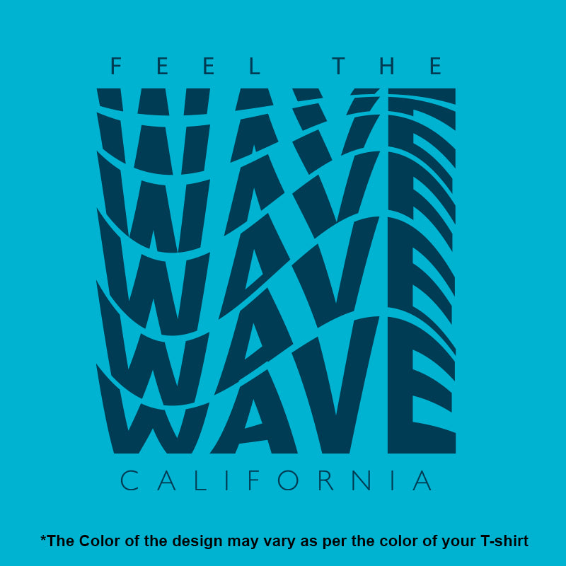 "FEEL THE WAVE", Boyfriend Women T-shirt - FHMax.com