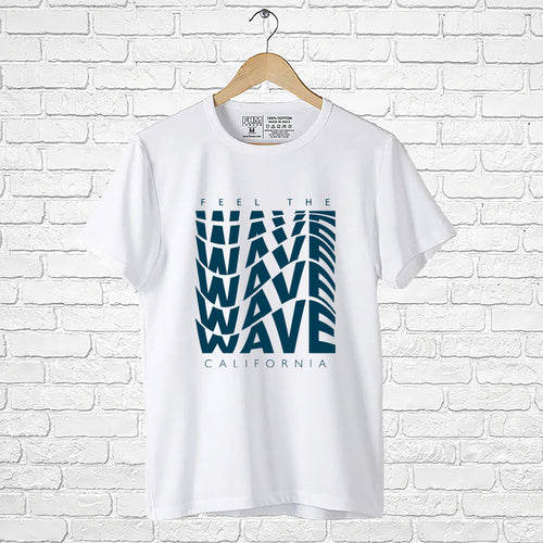 "FEEL THE WAVE", Boyfriend Women T-shirt - FHMax.com