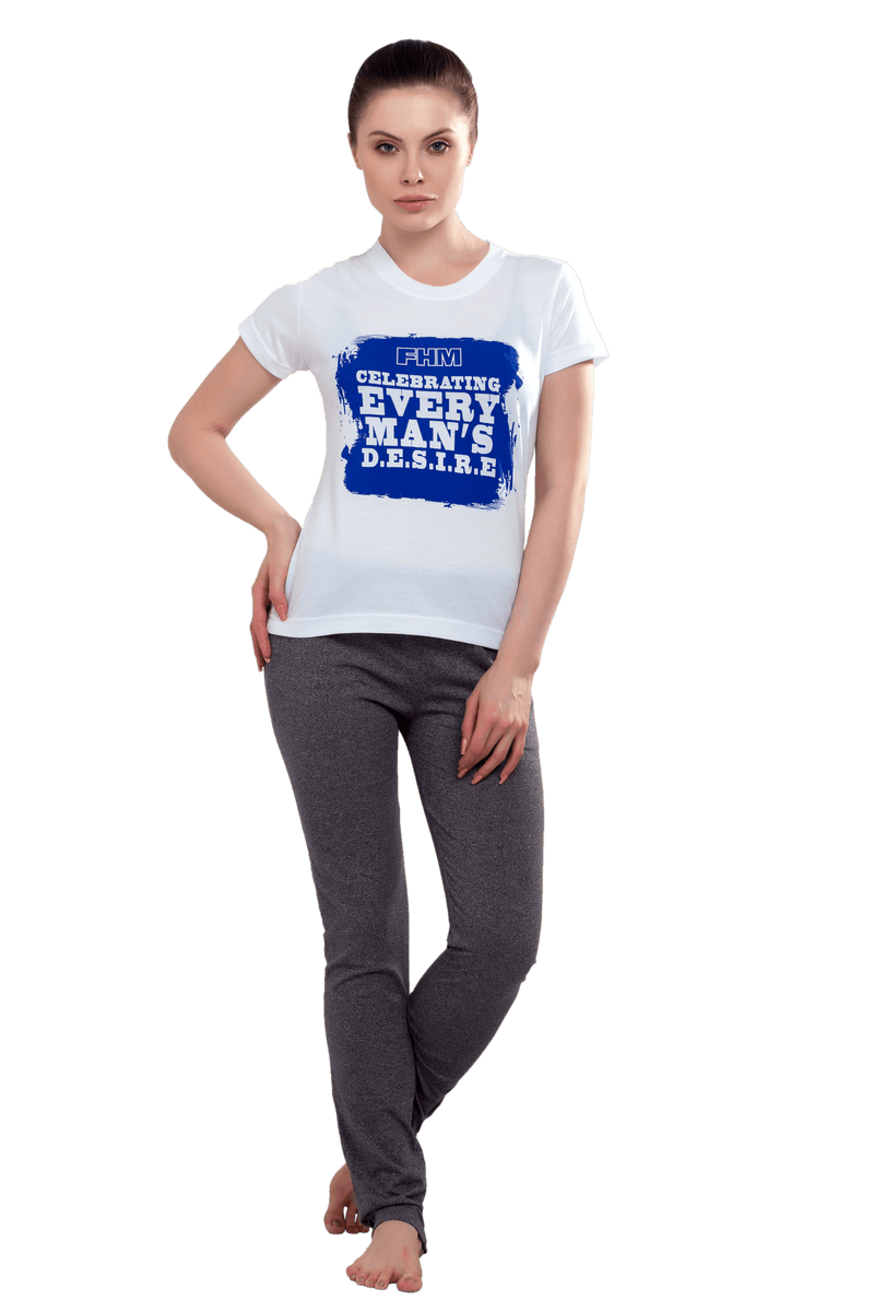 FHM Desire, Women Half Sleeve  Tshirt - FHMax.com