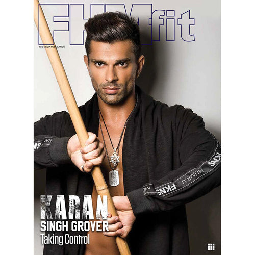 FHM Karan Singh Grover, Set of 2 Printed wallpapers in Fine Art glossy print, size 13 x 19 inch each - FHMax.com