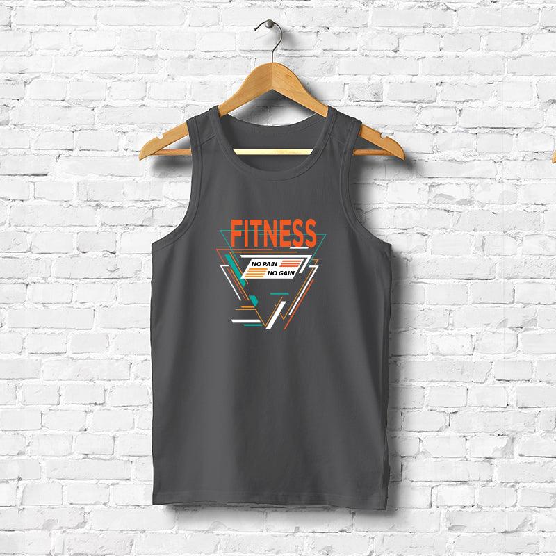 Fitness No Pain No Gain, Men's Vest - FHMax.com