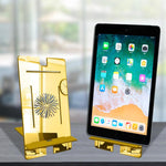 Flower vector Laser cutting, Reflective Acrylic Tablet stand - FHMax.com