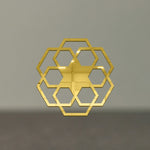 Laser Cutting Star Design, Acrylic Mirror Coaster (2+ MM) - FHMax.com