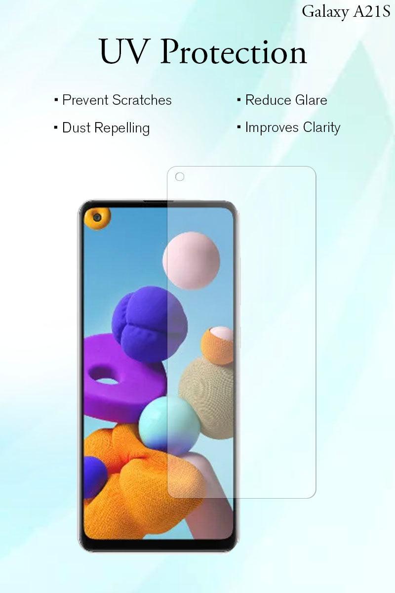 Galaxy A21s  Mobile Screen Guard / Protector Pack (Set of 4) - FHMax.com