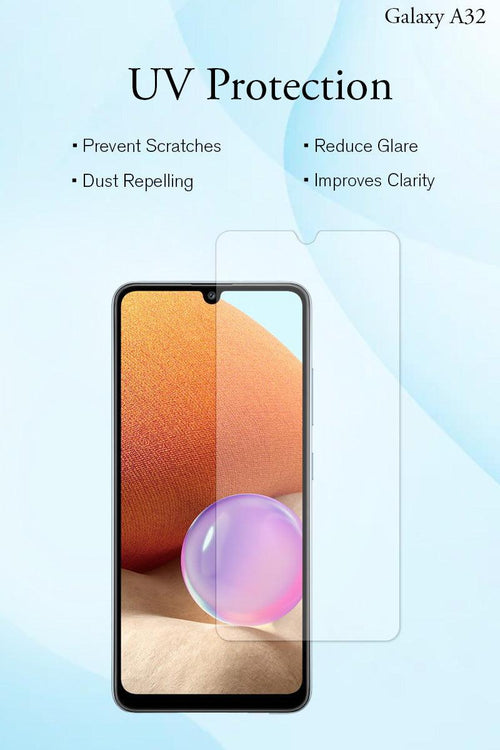 Galaxy A32 Mobile Screen Guard / Protector Pack (Set of 4) - FHMax.com
