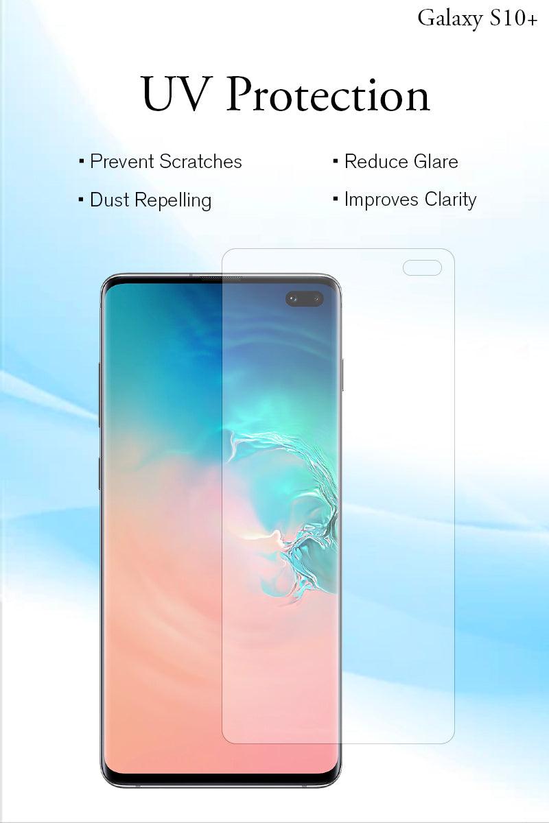 Galaxy S10+ Mobile Screen Guard / Protector Pack (Set of 4) - FHMax.com